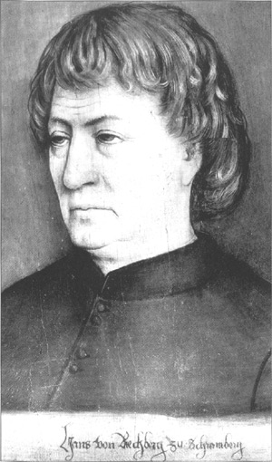 Portrt von Hans von Rechberg