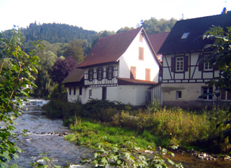 Die Kinzig bei Schiltach